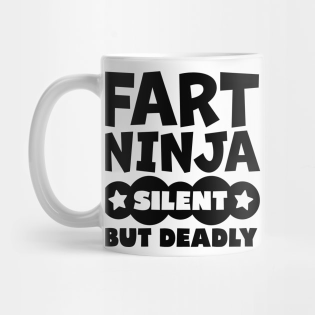 Fart Ninja Silent But Deadly by colorsplash